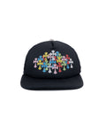 Chrome Hearts “Multicolor Cemetery Cross” Black Trucker Cap
