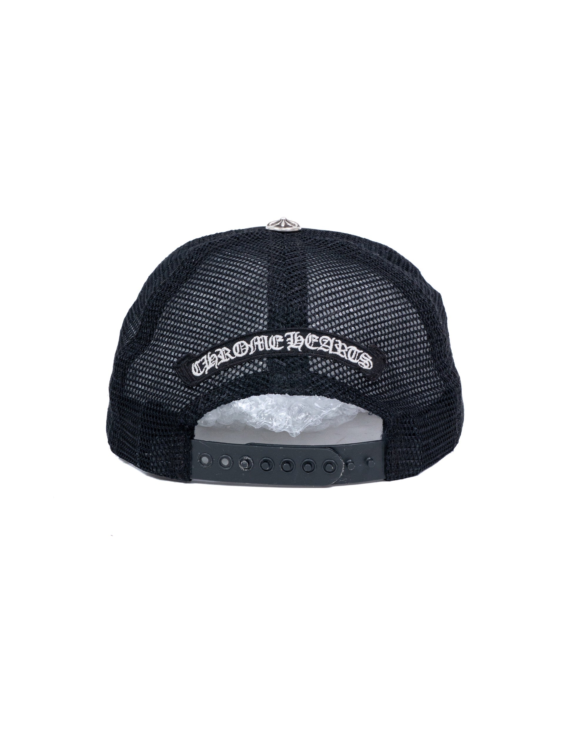 Chrome Hearts “Multicolor Cemetery Cross” Black Trucker Cap