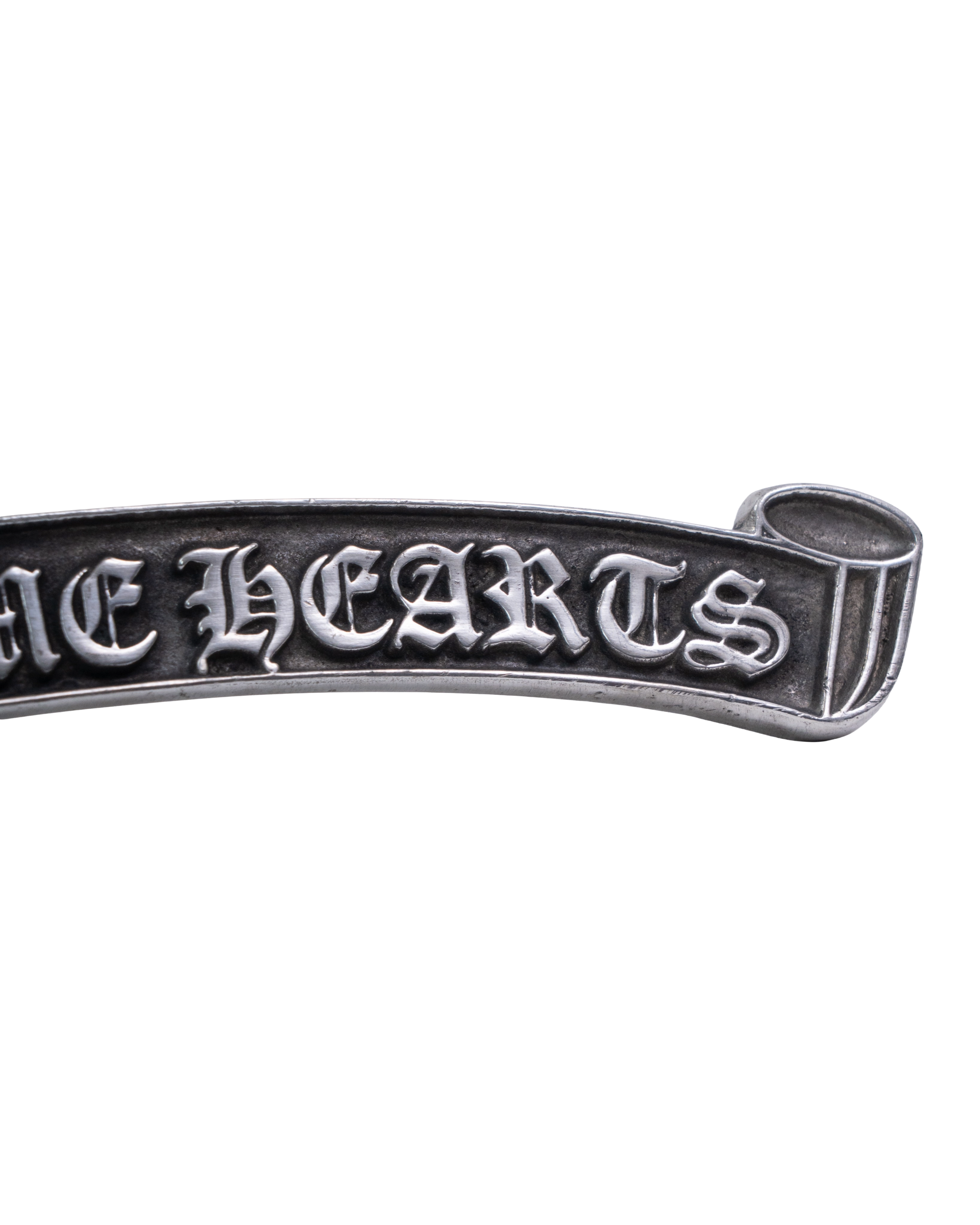 Chrome Hearts Scroll Plaque Display Silver