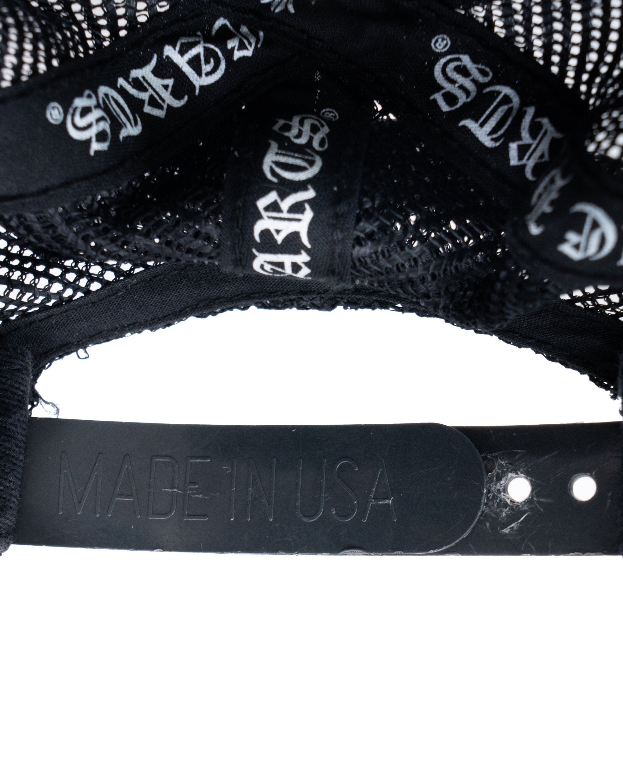 Chrome Hearts “Multicolor Cemetery Cross” Black Trucker Cap