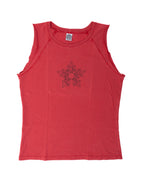 Chrome Hearts Star Logo Tank Top 90’ Red