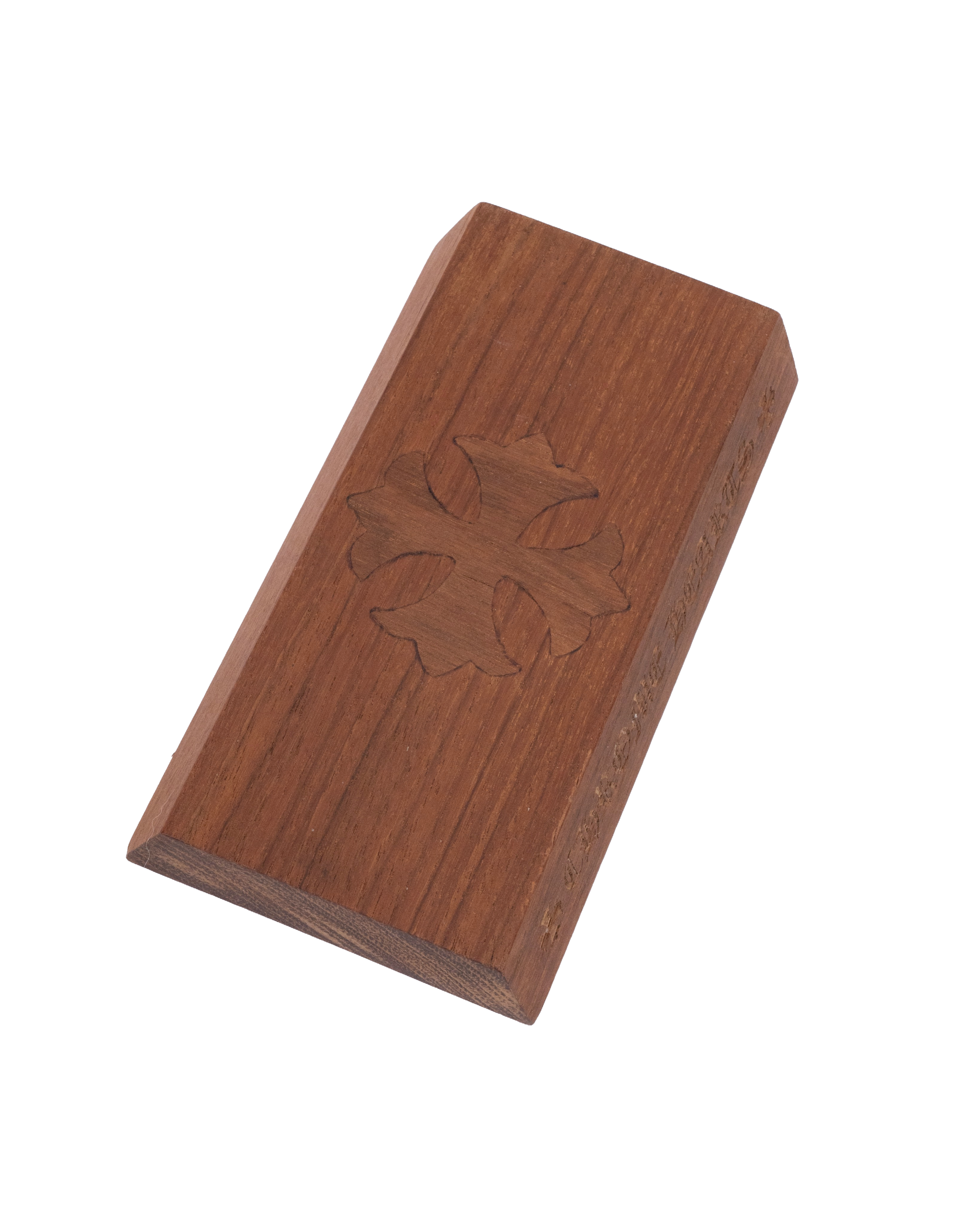 Chrome Hearts Walnut Display Block
