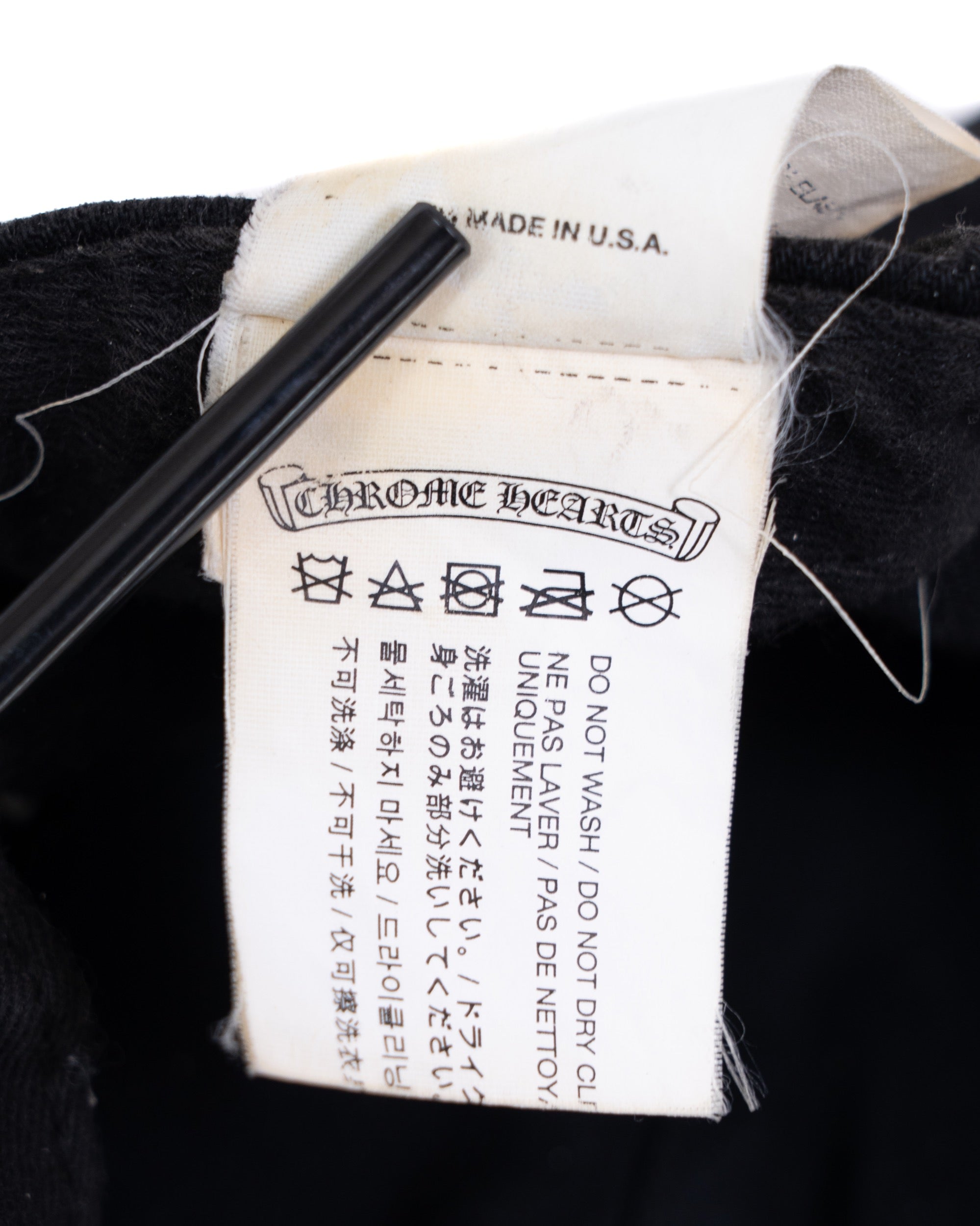 Chrome Hearts Dagger Cap Black