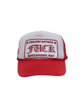 Chrome Hearts Red "F*ck" Trucker Cap Vintage