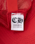 Chrome Hearts Red "F*ck" Trucker Cap Vintage