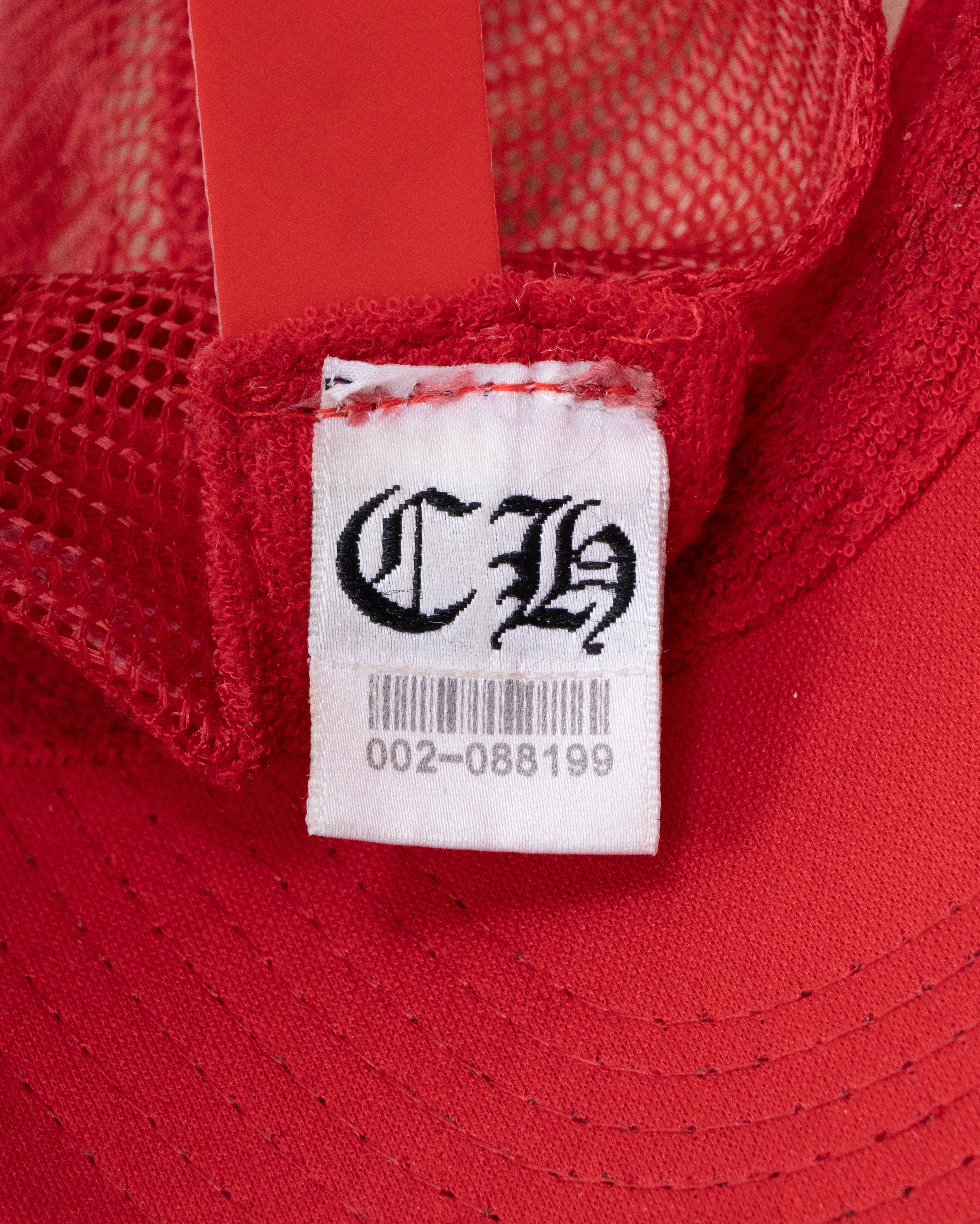 Chrome Hearts Red "F*ck" Trucker Cap Vintage