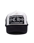 Chrome Hearts Black "CH" Trucker Cap Vintage