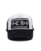 Chrome Hearts Black "CH" Trucker Cap Vintage