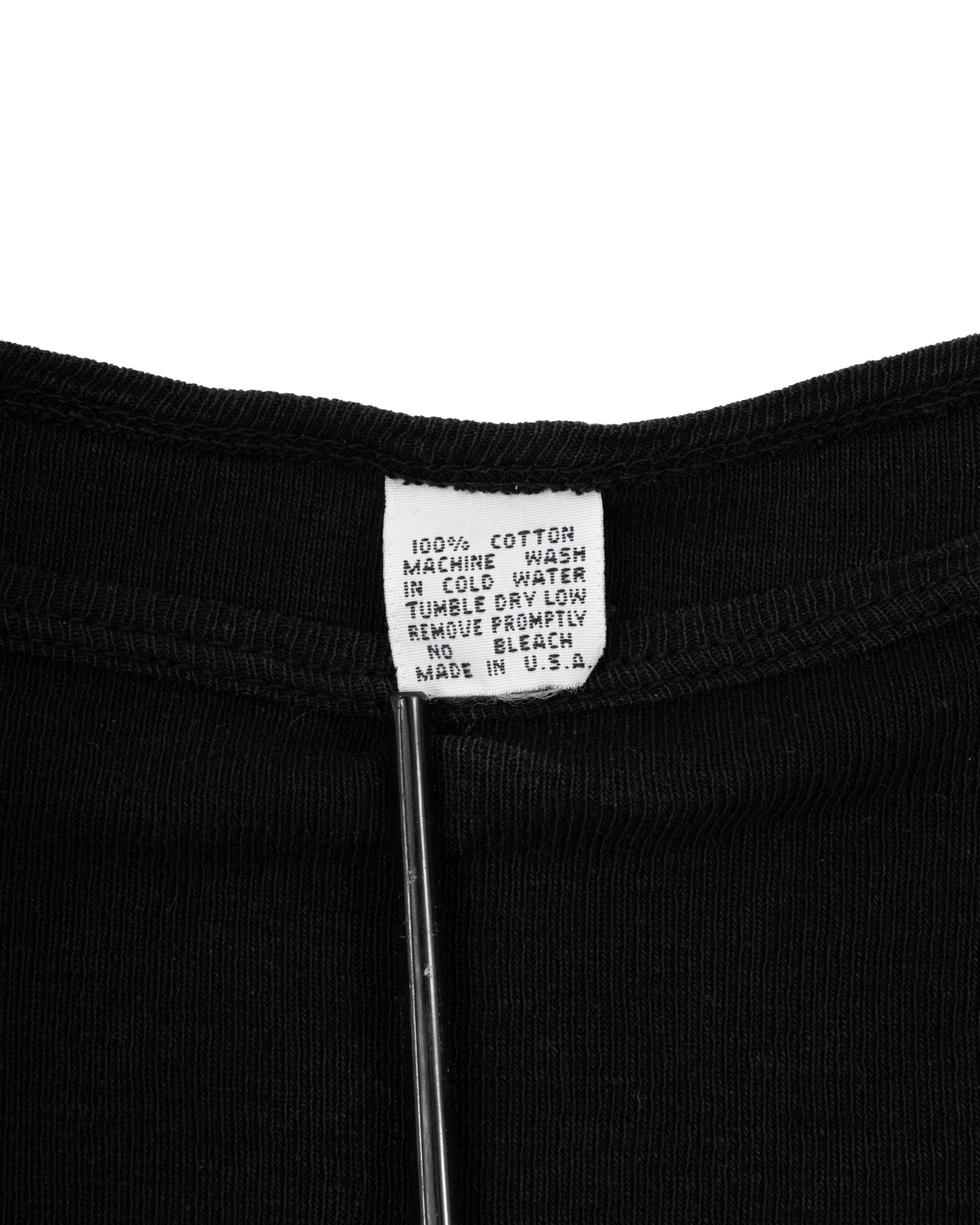 Chrome Hearts Dagger Logo Croptop 90’s Black