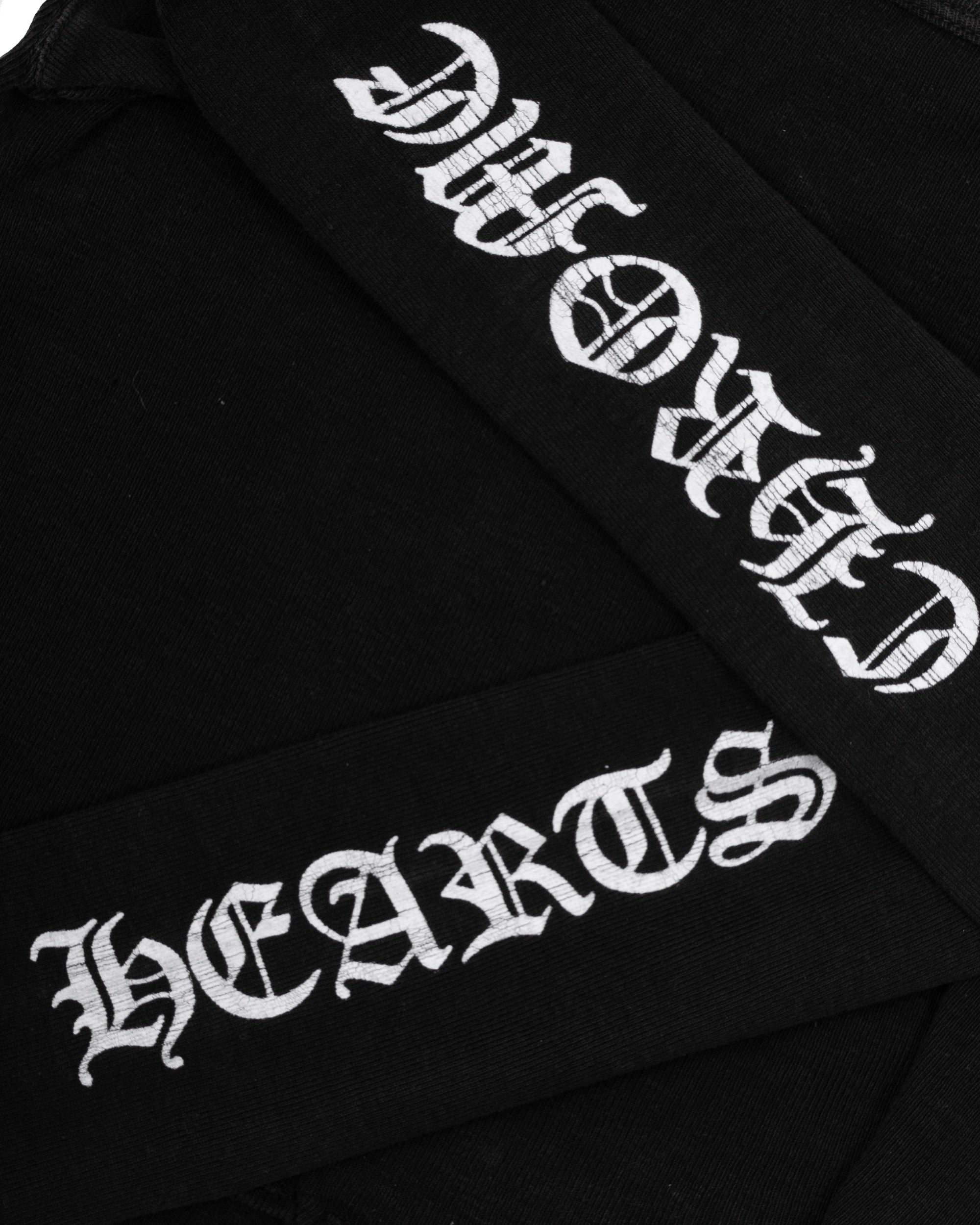 Chrome Hearts Dagger Logo Croptop 90’s Black