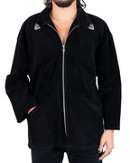 Chrome Hearts Western Suede Black Jacket Vintage