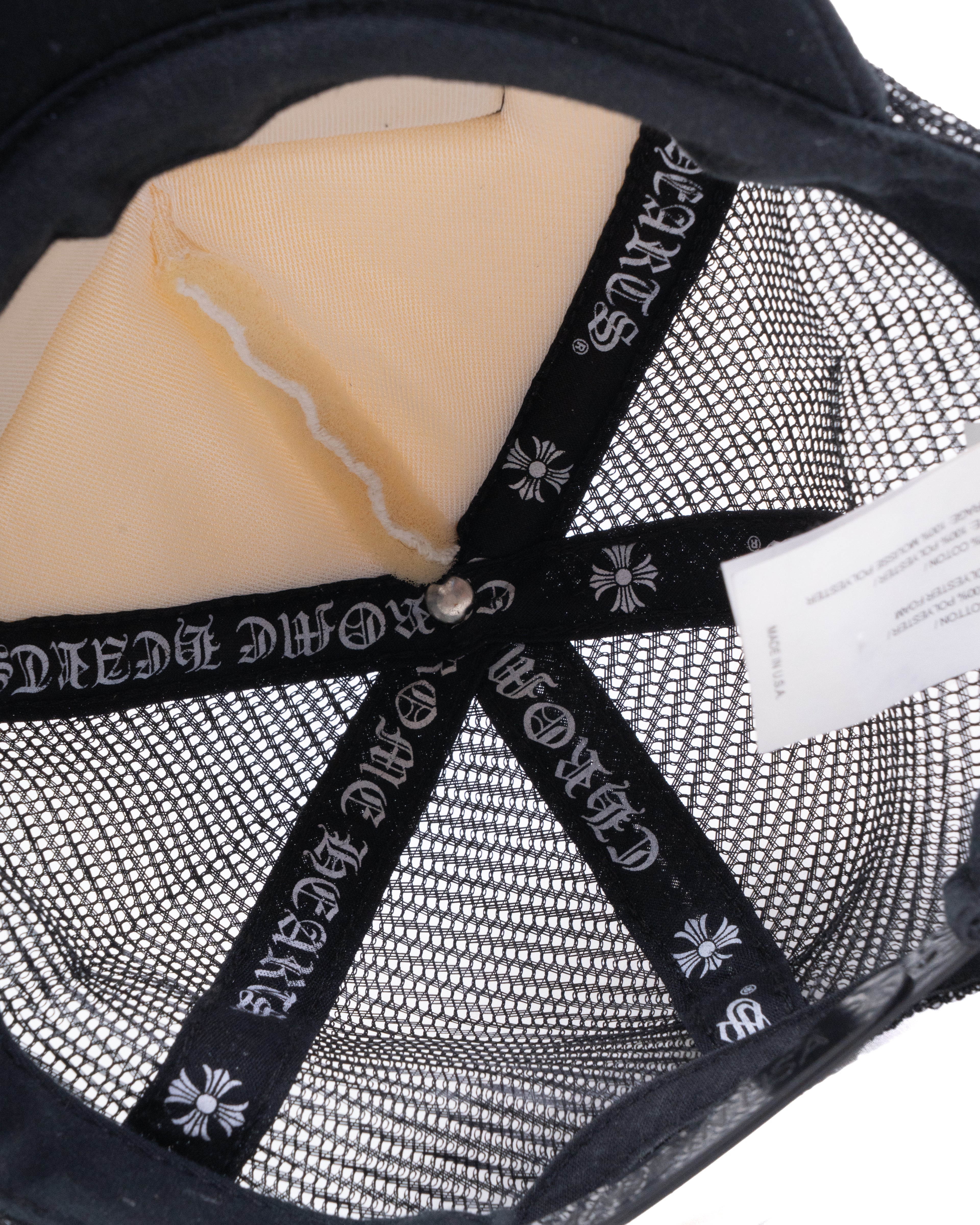 Chrome Hearts "F*ck" Trucker Cap Black/White