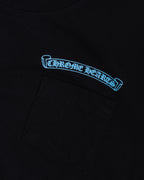 Chrome Hearts Scroll Logo Tee Blue/Black