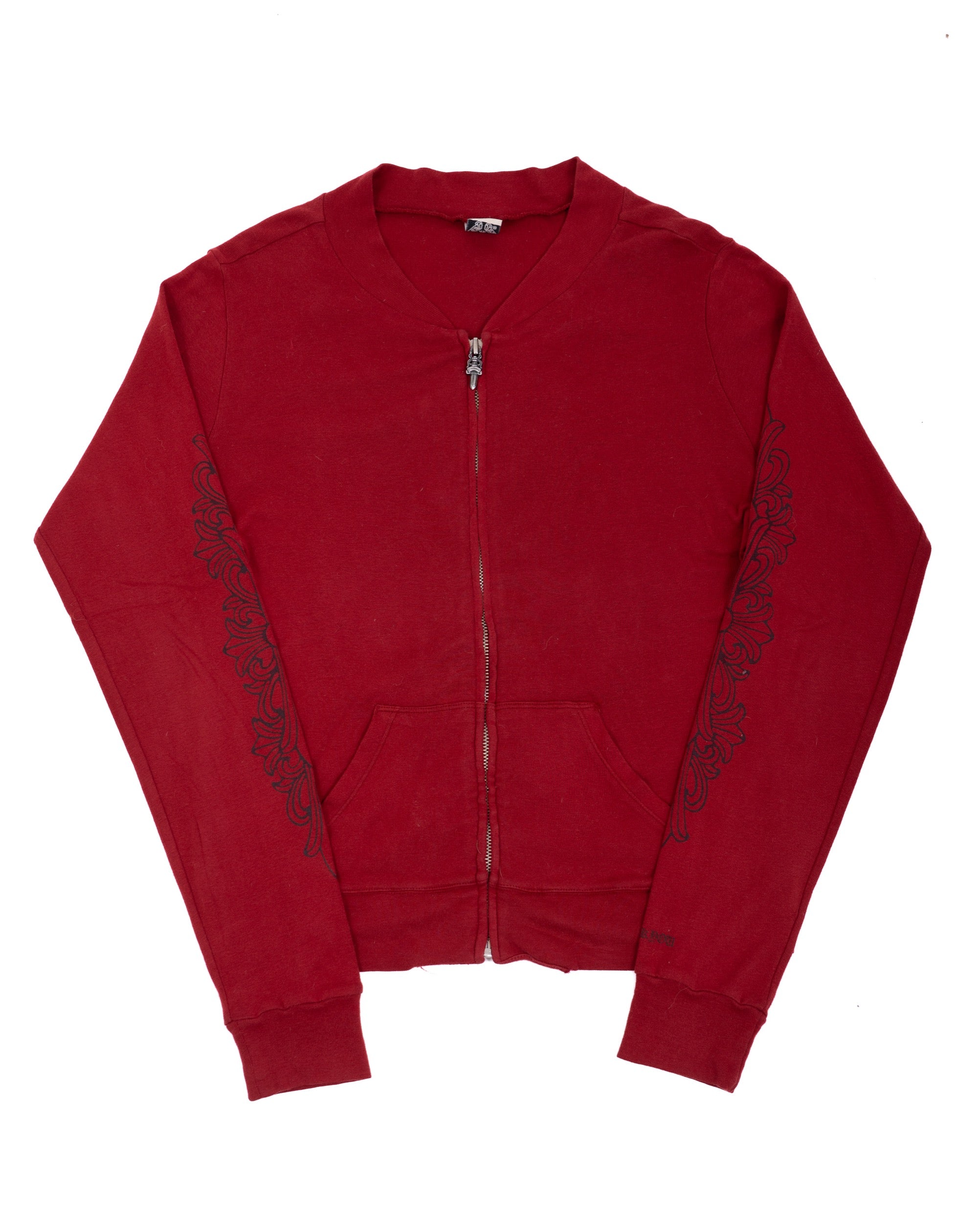 Chrome Hearts Cross Floral Track Jacket Red