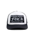 Chrome Hearts "F*ck" Trucker Cap Black/White