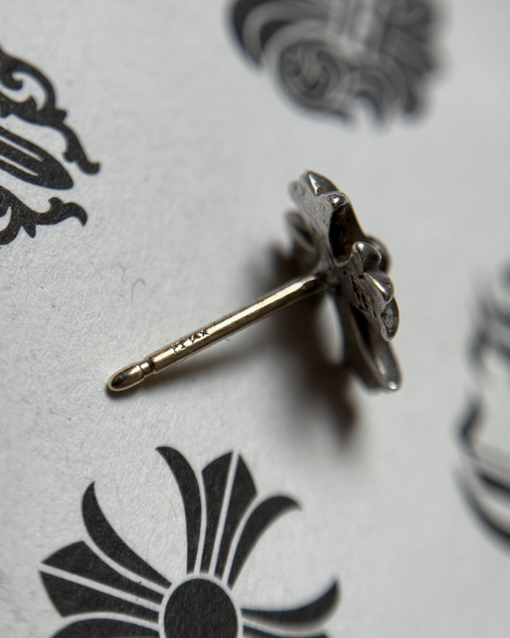 Chrome Hearts Cross Stud Earring