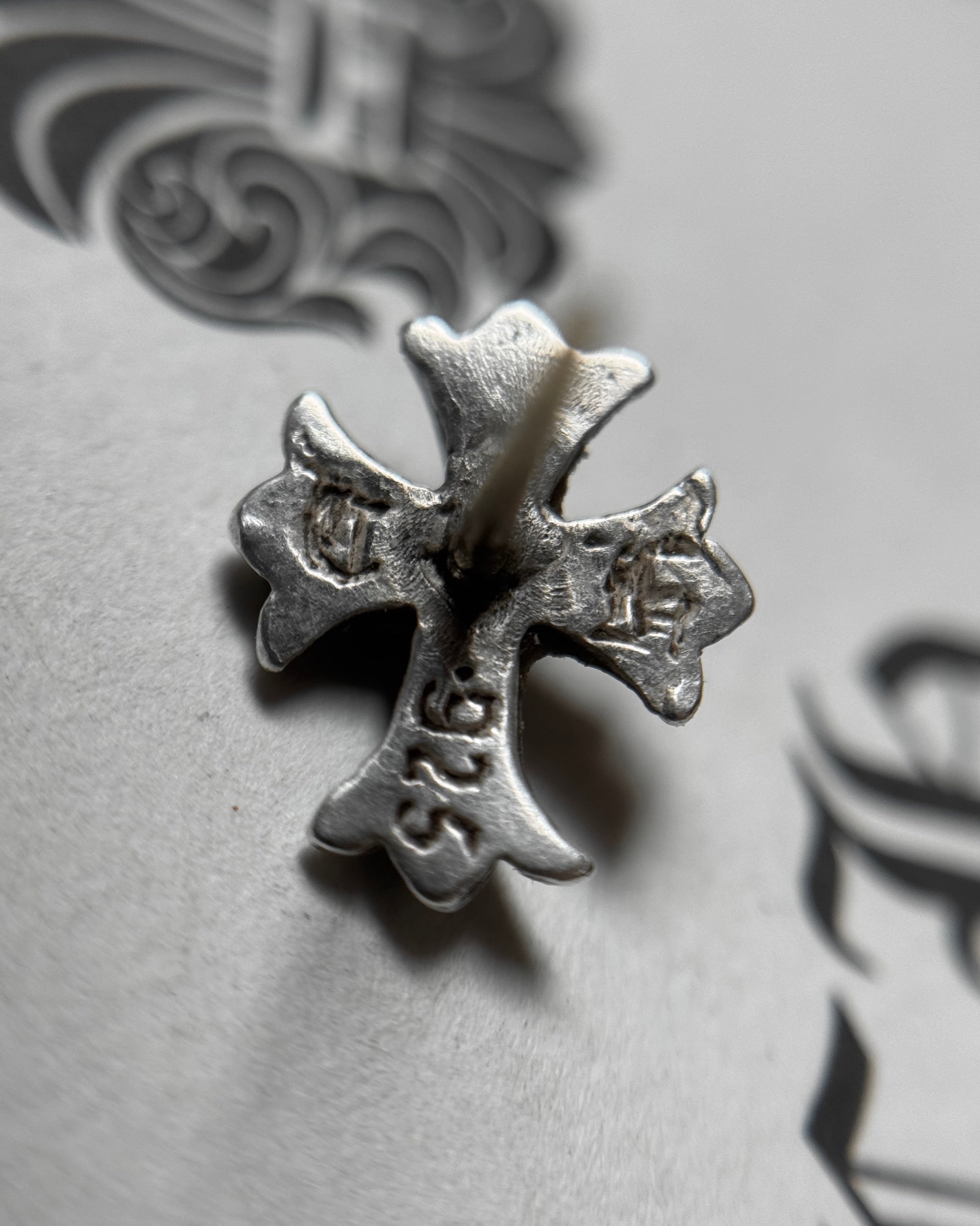 Chrome Hearts Cross Stud Earring