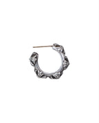 Chrome Hearts Cross Band Hoop Earring