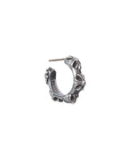 Chrome Hearts Cross Band Hoop Earring
