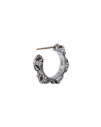Chrome Hearts Cross Band Hoop Earring